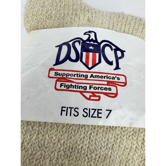 Genuine Military Winter Wool Thick ECWCS Cold Weather Socks Size 7 USA Made - Picture 2 of 5